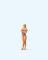Preiser femme en maillot de bain